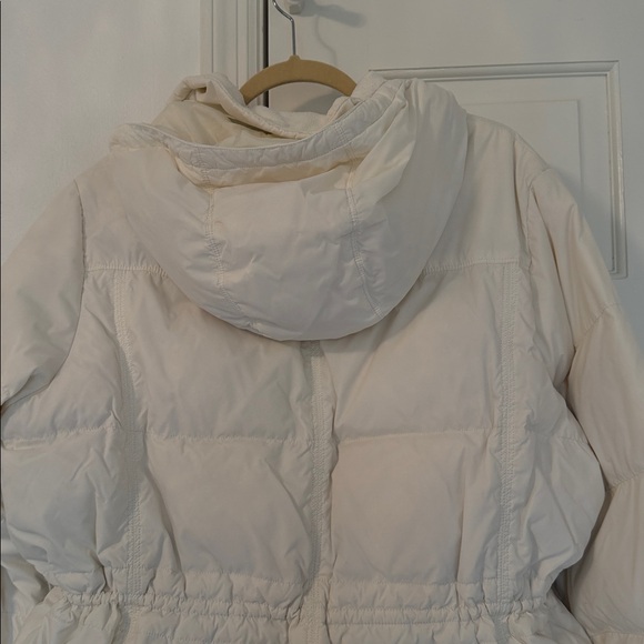 Lands' End Down Puffer Jacket White - Picture 6 of 9